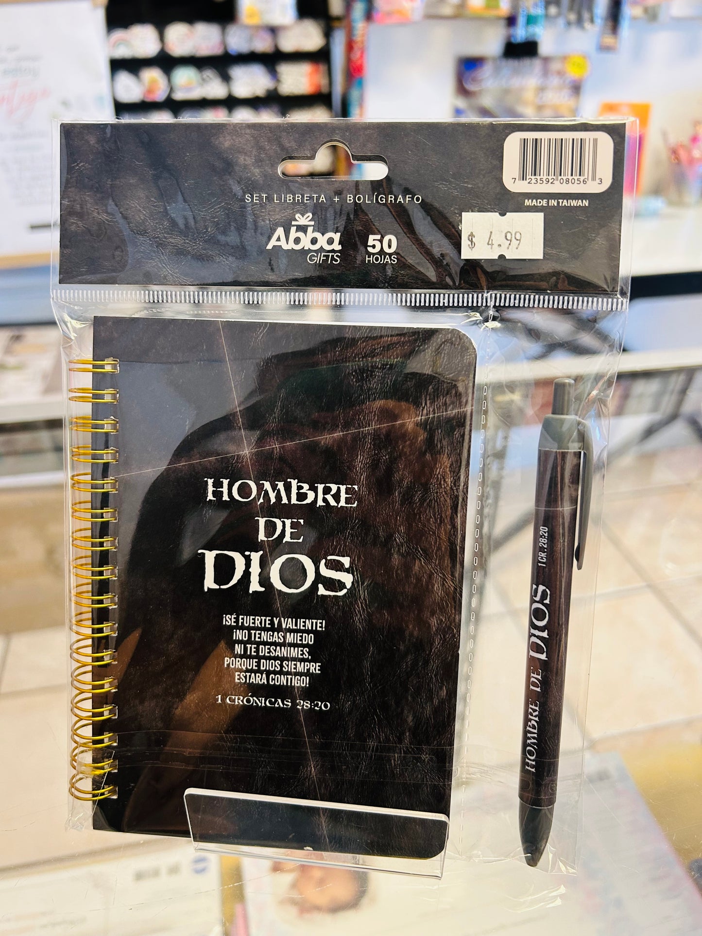 Set de Libreta 50 hojas + Bolígrafo
