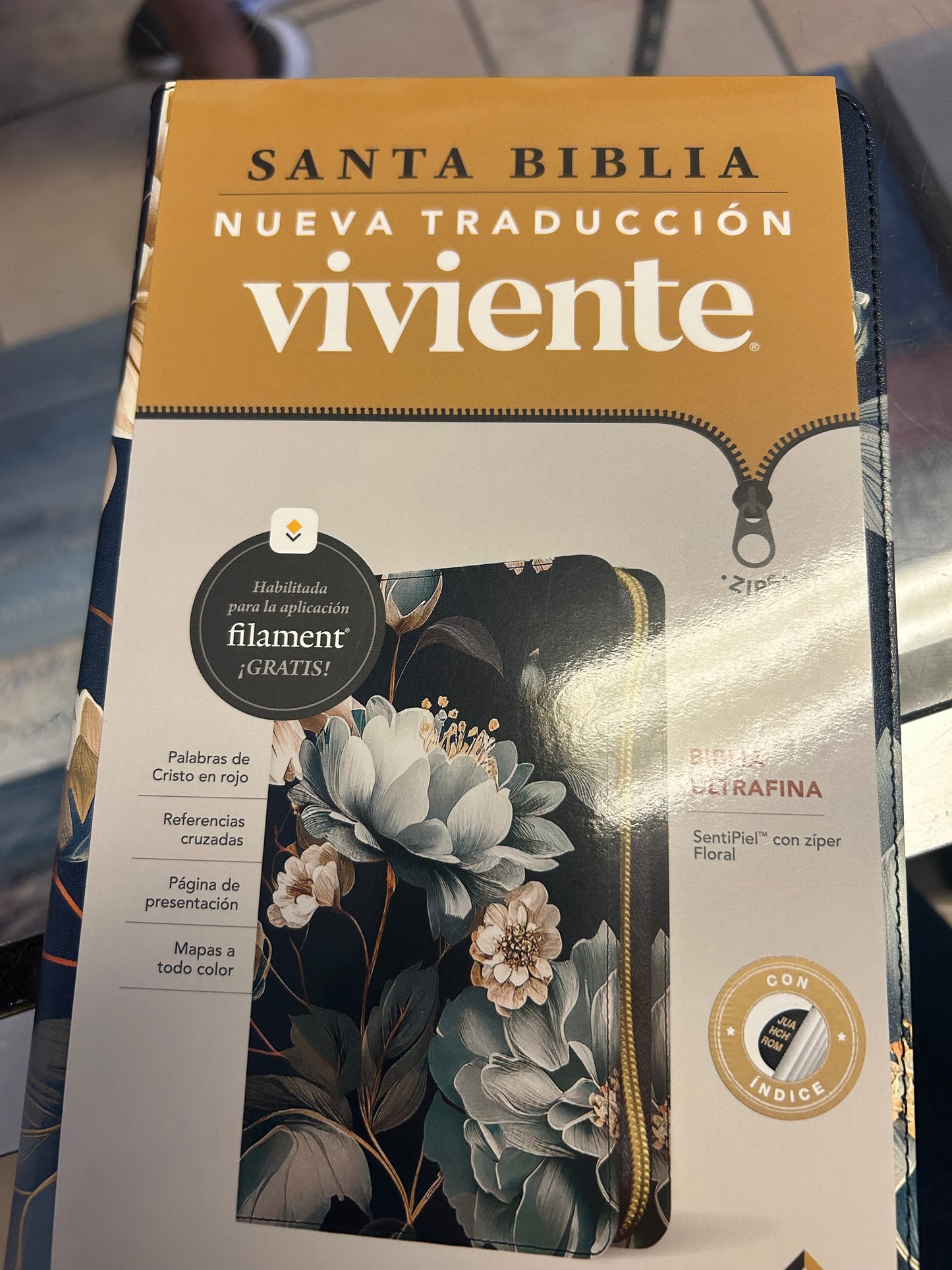 Biblia NTV con índice