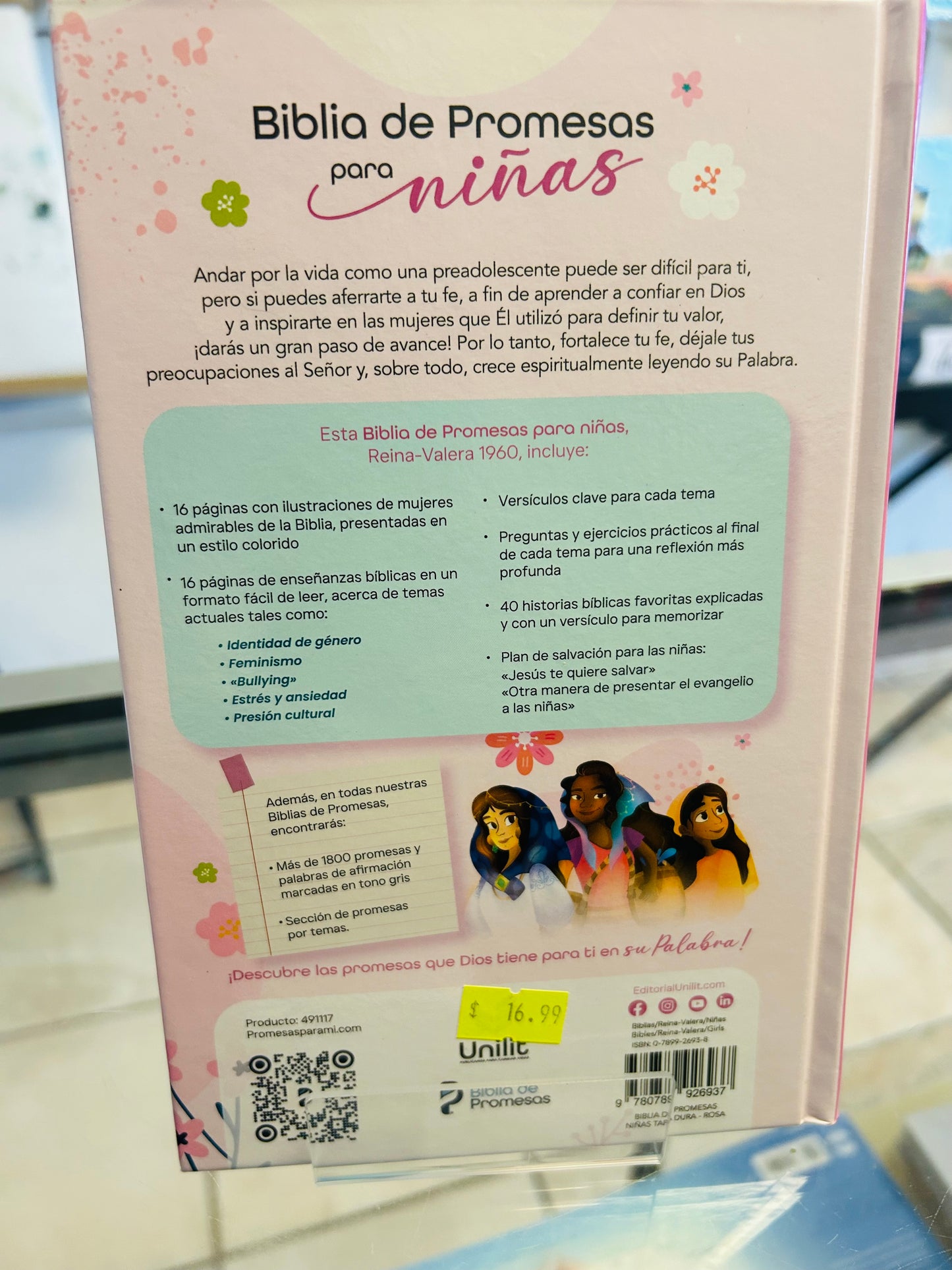 Biblia de promesas para niñas RVR 1960
