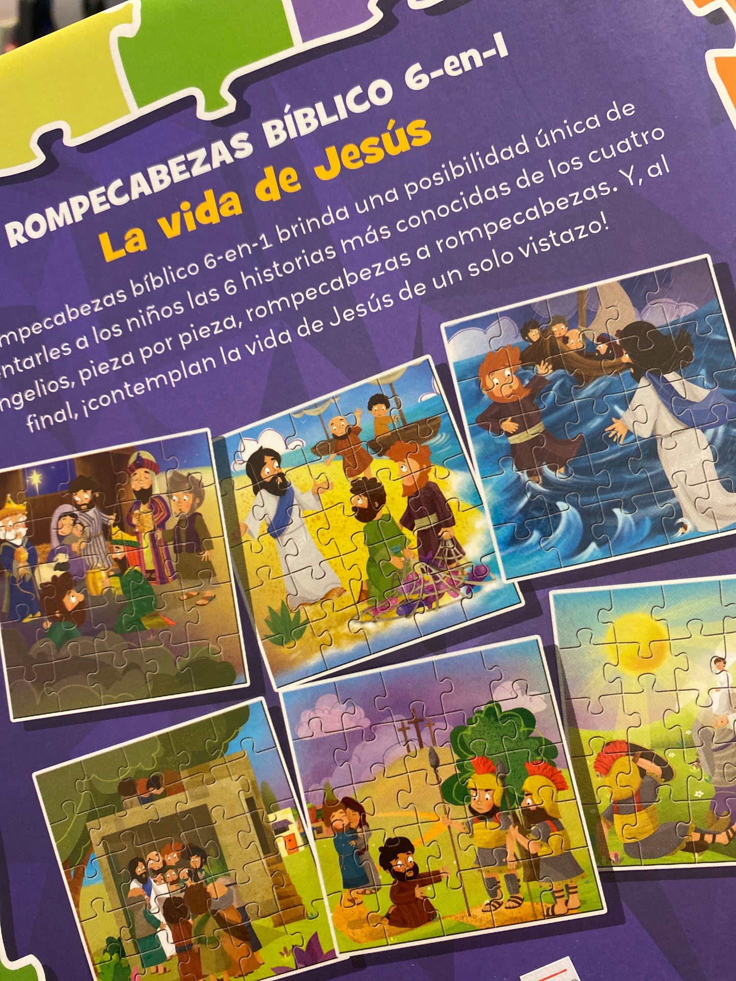 La vida de Jesús    Rompecabezas Bíblico