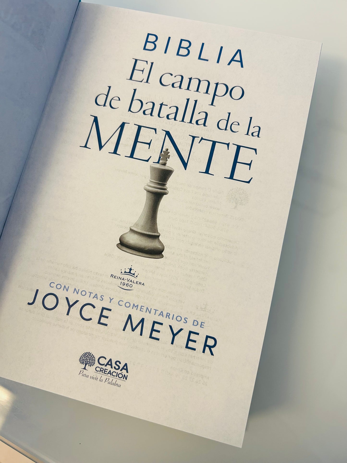 Biblia El campo de batalla de la Mente - Joyce Meyer
