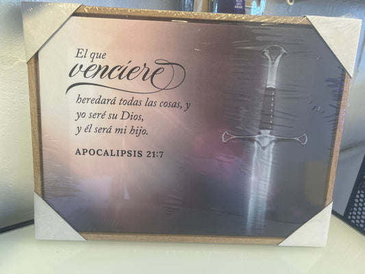 Cuadro Apocalipsis 21:7