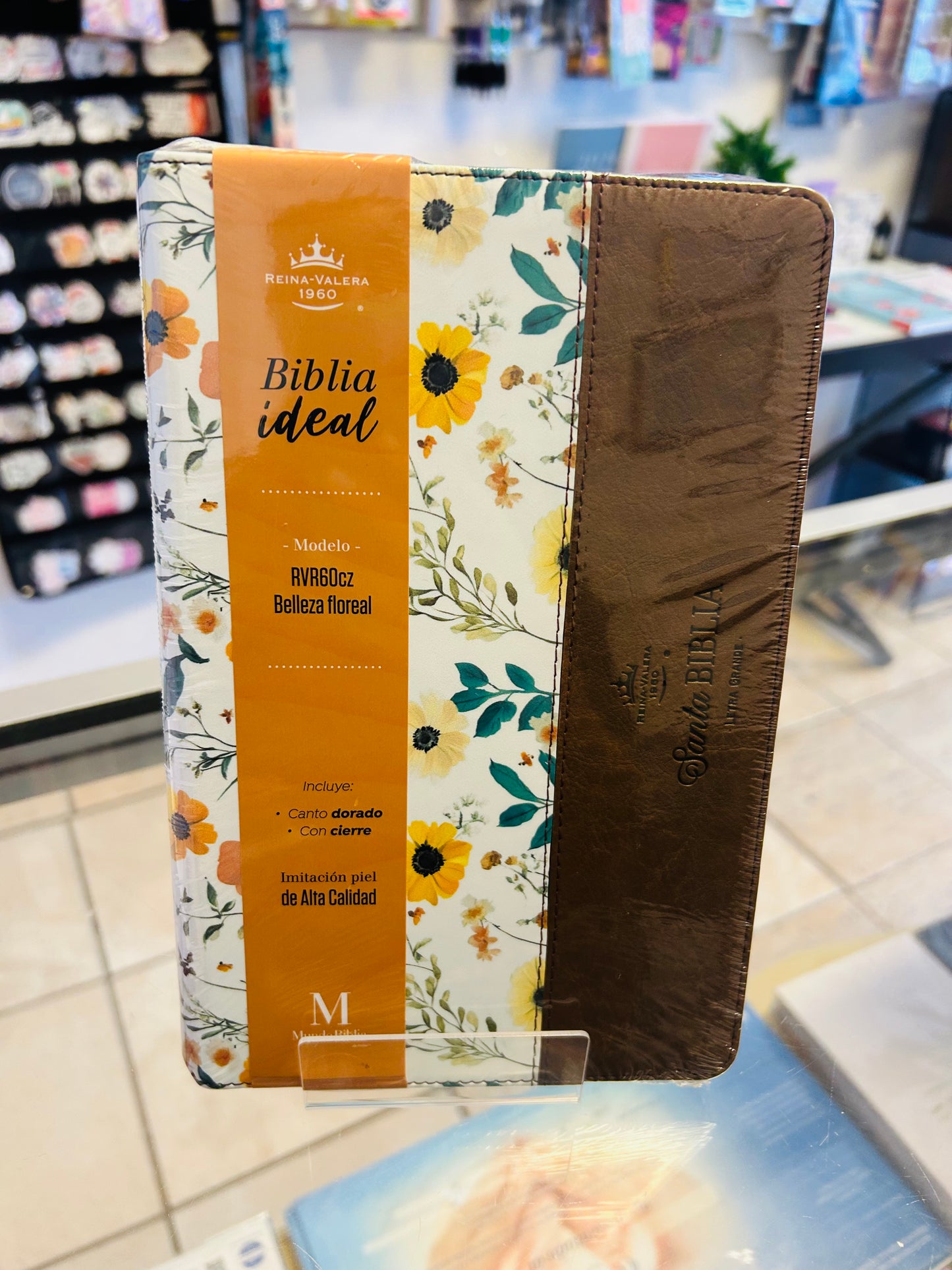 Santa Biblia Ideal RVR 1960 Belleza Floreal
