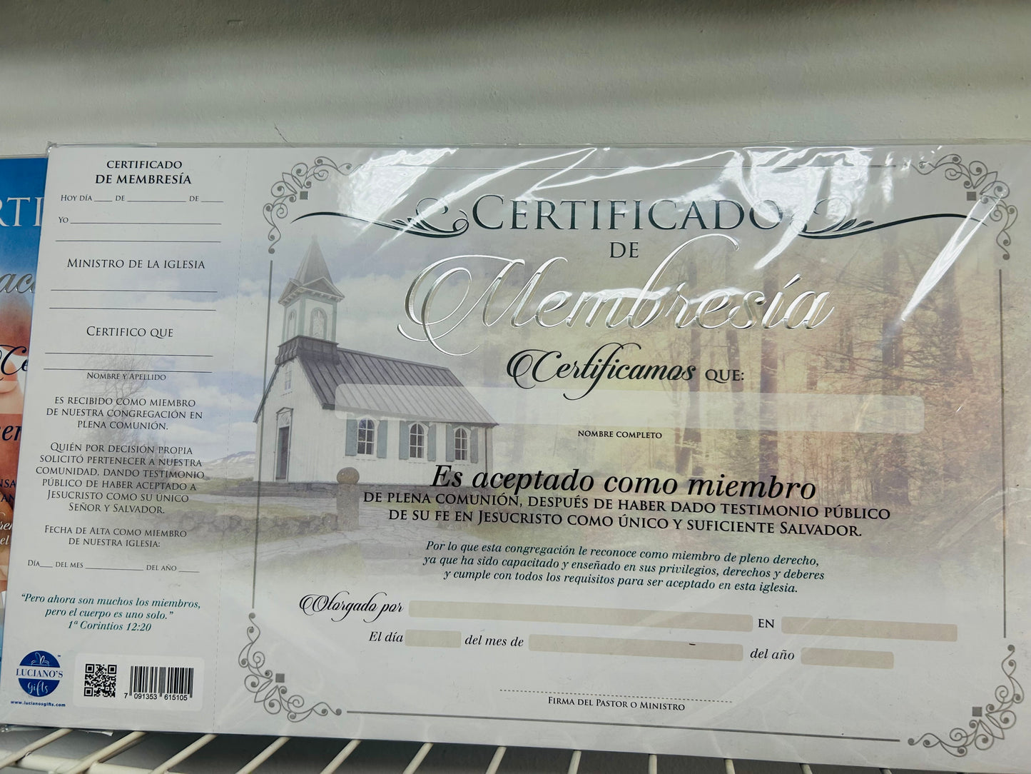 Certificados de Membresía