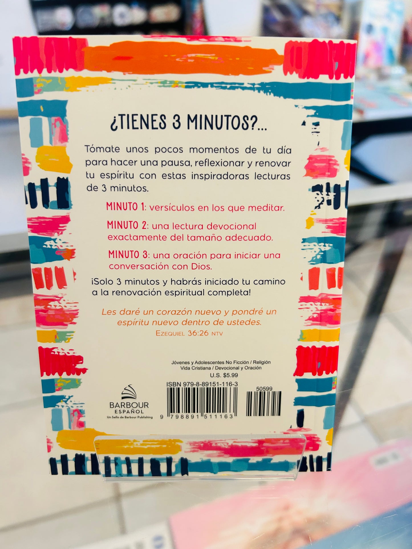 Devocionales de 3 minutos para chicas adolescentes (180 lecturas)