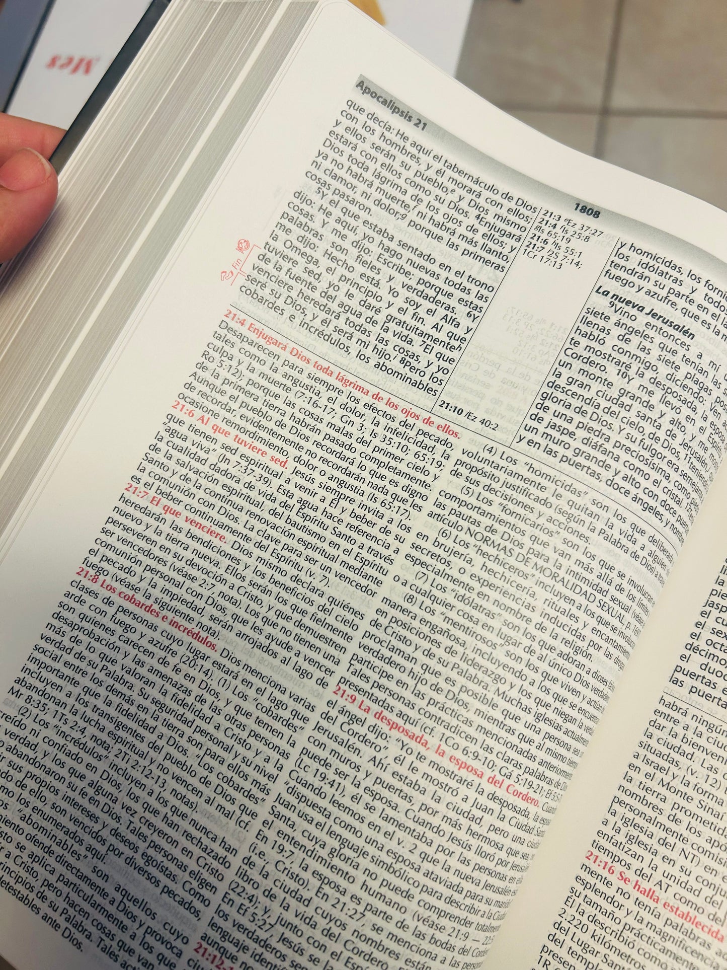 Biblia de Estudio Vida Plena Actualizada y Ampliada