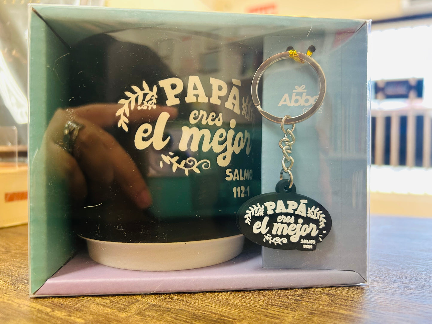 Taza + Llavero Papá eres el Mejor