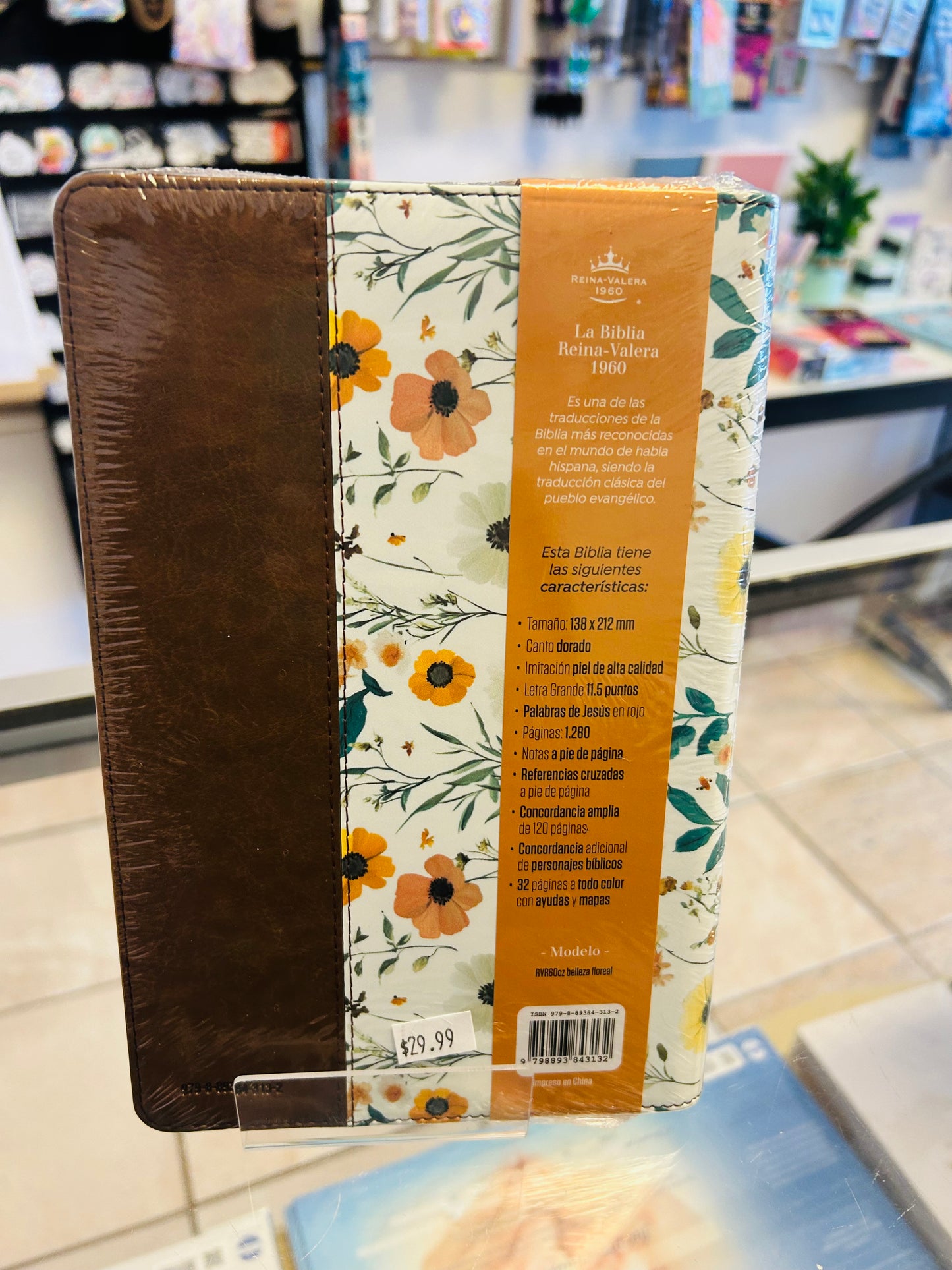 Santa Biblia Ideal RVR 1960 Belleza Floreal