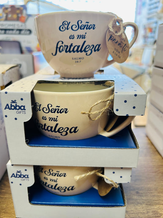 Taza Salmos 28:7