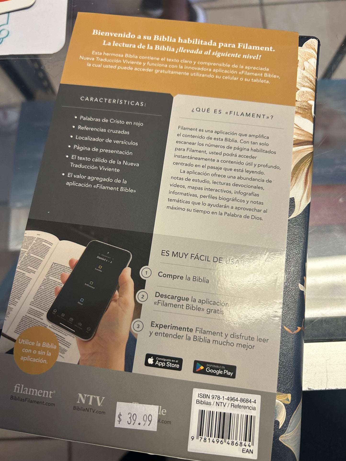 Biblia NTV con índice