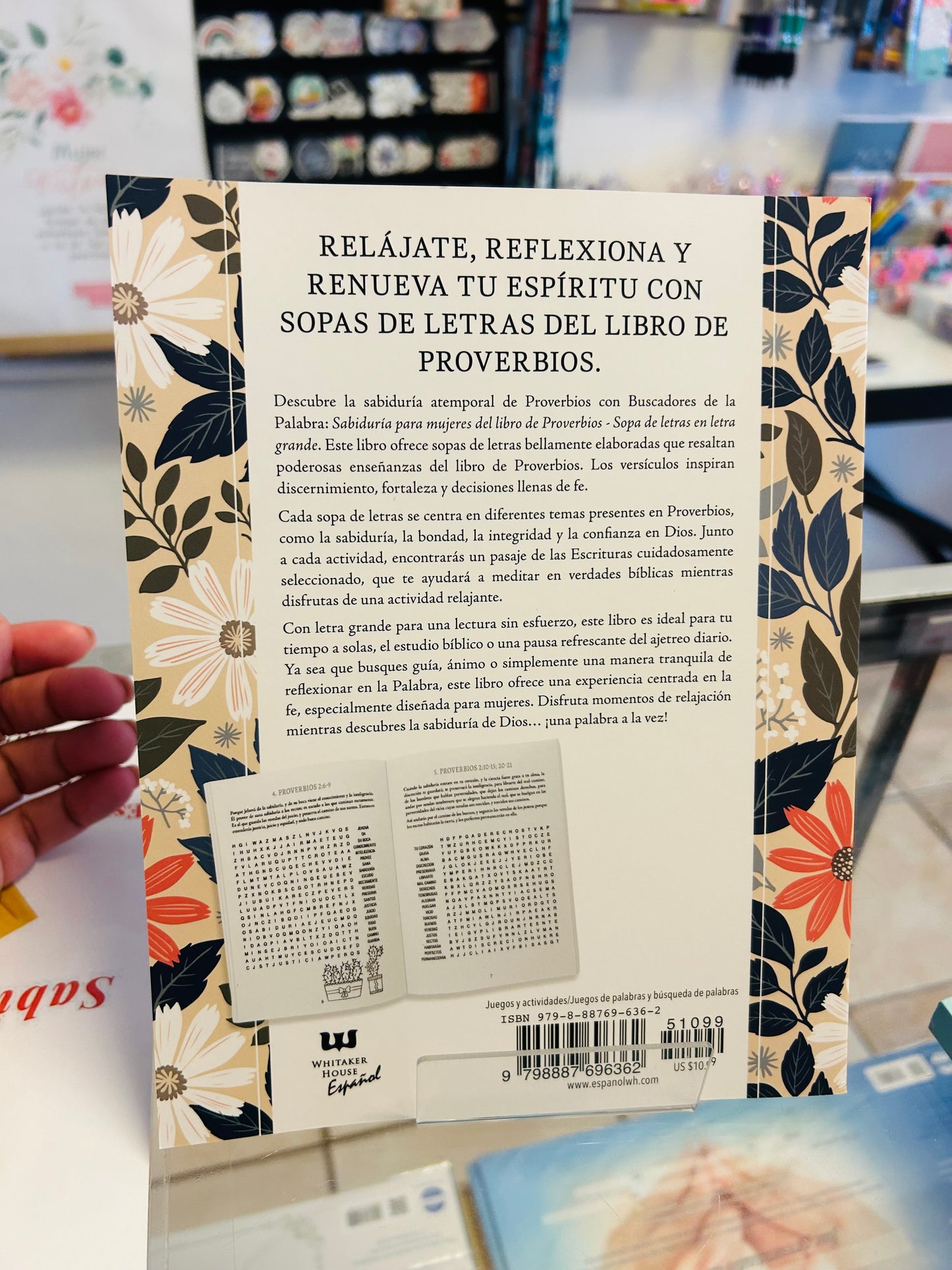 Sopa de letras Sabiduría para Mujeres