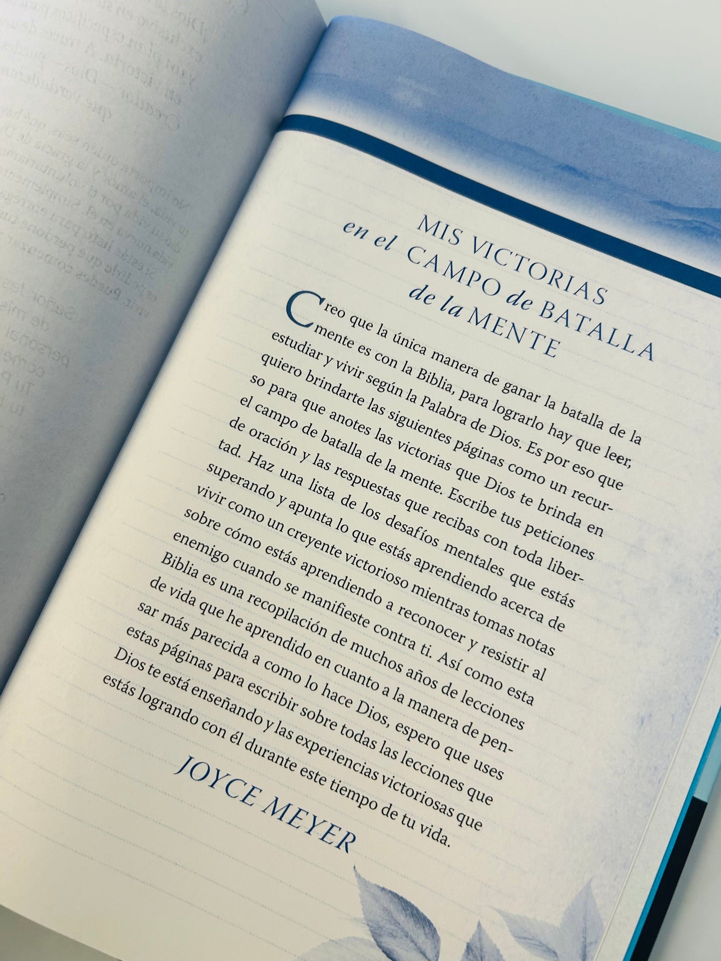 Biblia El campo de batalla de la Mente - Joyce Meyer