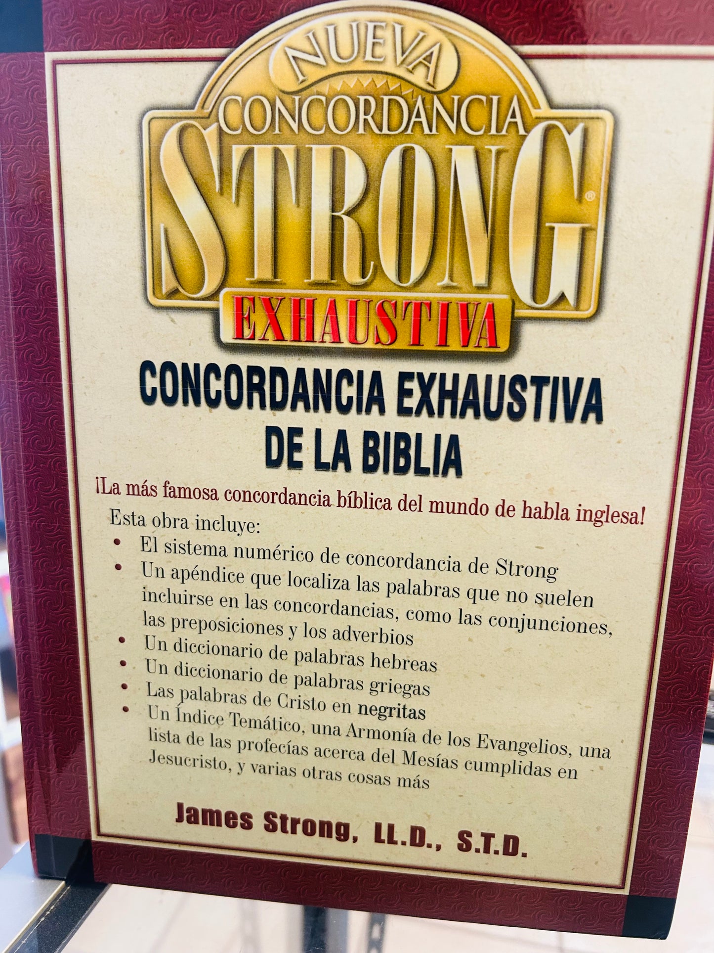 Nueva Concordancia Strong Exhaustiva