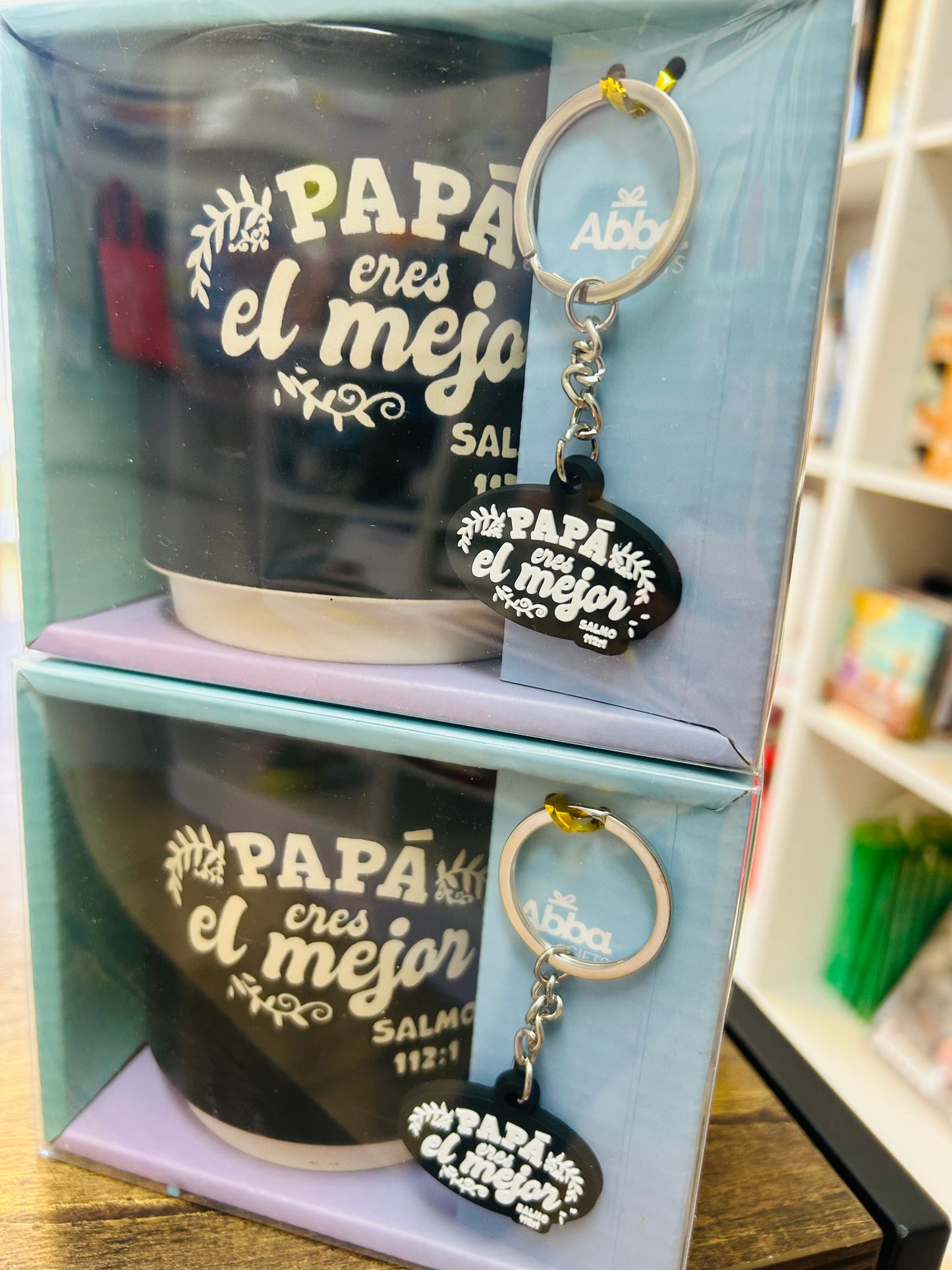 Taza + Llavero Papá eres el Mejor